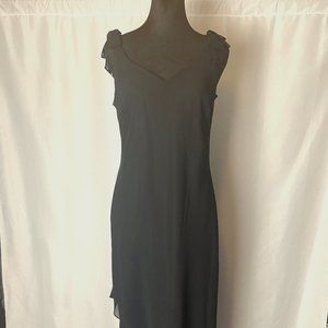 Evan Picone Black Evening Dress
